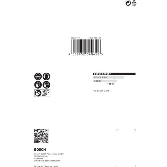 Bosch EXPERT M480 Schleifnetz fr Deltaschleifer, 93 mm, K 240, 5-tlg.-Beschreibung lesen