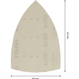 Bosch EXPERT M480 Schleifnetz fr Multischleifer 100 x 150 mm, K 150, 10er-Pack-Beschreibung lesen