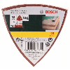 Schleifblatt-Set für Deltaschleifer, 25-teilig, 6 Löcher, 93 mm, 60 - 240