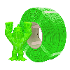 Filamento Refill PETG Light Green - 1.75mm, 1000g
