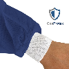 OneProtek - Combinaison en polypropylène jetable - Fermeture éclair - Avec capuche - Bleue - Taille 2XL - Sachet unitaire