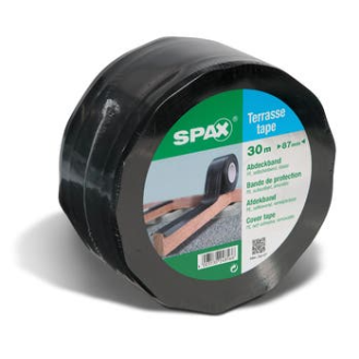 SPAX Tape 30m x 87mm ruban adhésif résistant aux UV auto-adhésif amovible (5000009186419)-Lire la description