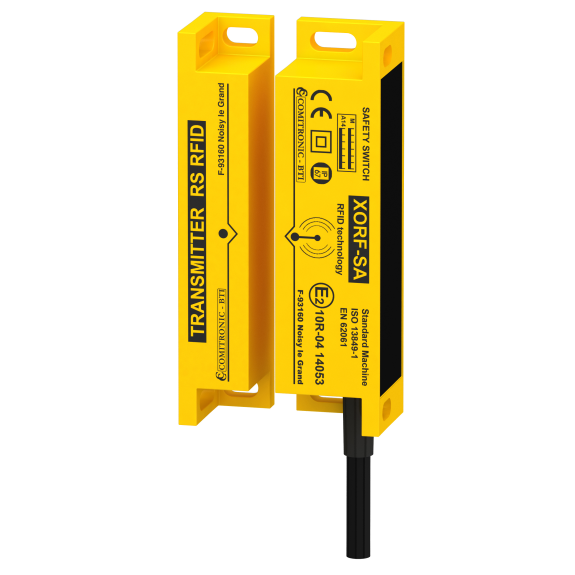 Capteur de sécurité RFID pour engins roulants XORF/SA2-Lire la description