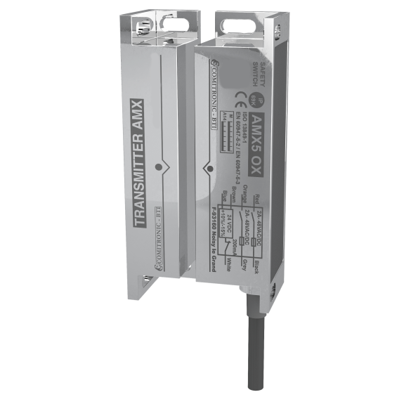 Capteur de sécurité sans contact en INOX316L avec câbles de 12 mètres Capteur de sécurité sans contact en INOX316L avec câbles de 12 mètres-Lire la description