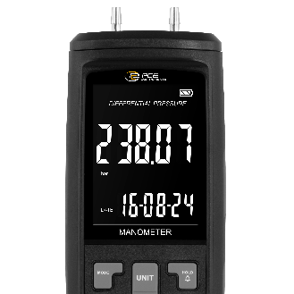 PCE Instruments Manometer PCE-PME 250 Messbereich -2,52,5bar |Auflösung 0,01bar|13 Einheiten wählbar|Software|Speicher-Beschreibung lesen
