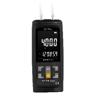 PCE Instruments Manometer PCE-PME 40 Messbereich -400...400 mbar |Auflösung 0,1 mbar |13 Einheiten |Software |Speicher-Beschreibung lesen
