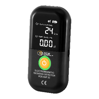 PCE Instruments Radiometer PCE-EMF 20 Elektrisches Feld 1..1999 V,m |Magnetisches Feld 0,01..99,99 µT |5 Hz..3500 MHz-Beschreibung lesen