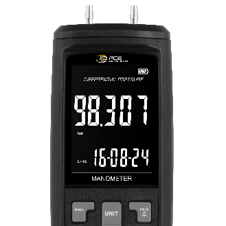 PCE Instruments Manometer PCE-PME 125 Messbereich -1,25...1,25 bar |Auflösung 0,01 bar |13 Einheiten wählbar |Software-Beschreibung lesen