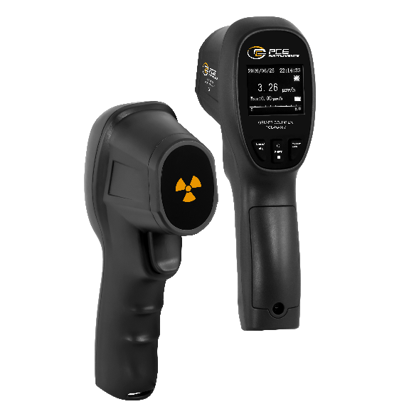 PCE Instruments Geigerzähler PCE-RAM 7 |Sensor Geiger-Müller-Zählrohr |Gamma- Beta Röntgenstrahlen |µSv,h cpm cps |TFT-Beschreibung lesen