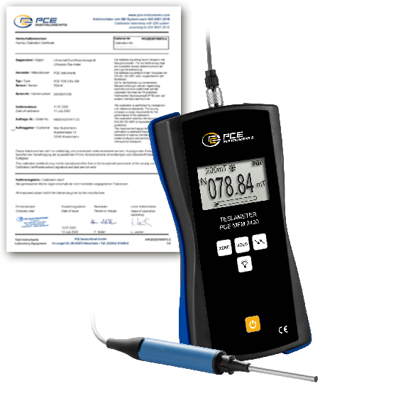 Magnetfeldmesser PCE-MFM 2400+-ICA inkl. ISO-Zertifikat-Beschreibung lesen