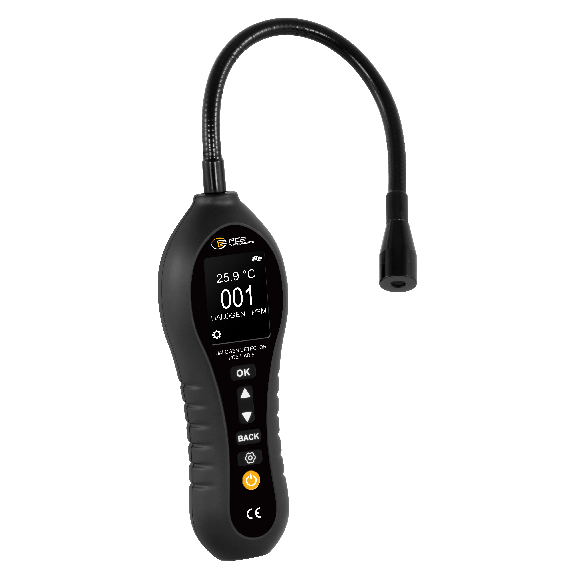 PCE Instruments Détecteur de gaz PCE-HAD 5 Plage de mesure 0 ... 1000 ppm |gaz frigorigènes CFC |HCFC |HFC |mesure de la température-Lire la description