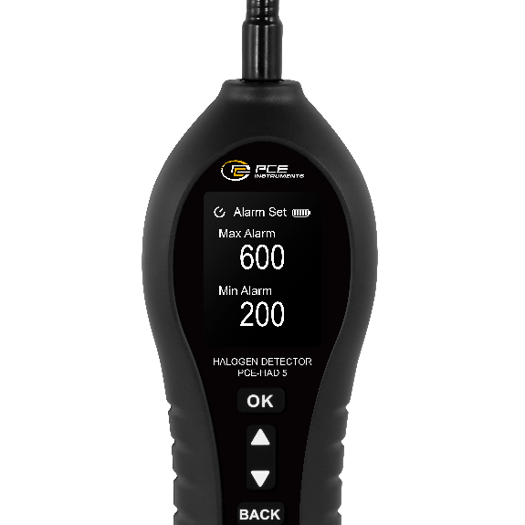 PCE Instruments Gaswarngerät PCE-HAD 5 Messbereich 0 ... 1000 ppm |Kältemittelgase FCKW |HFCKW |HFKW |Temperaturmessung-Beschreibung lesen