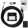PCE Instruments Beschleunigungsaufnehmer PCE-PVS 10-DPD-U inkl. Anzeige | ± 12,7mm/s |3  1500Hz |MIL-C-5015 Anschluss
