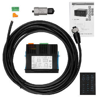 PCE Instruments Beschleunigungsaufnehmer PCE-PVS 10-DPD-U inkl. Anzeige | ± 12,7mm/s |3  1500Hz |MIL-C-5015 Anschluss-Beschreibung lesen