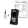 Vibrationsmessgerät mit ISO-Kalibrierzertifikat