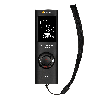 PCE Instruments Laserentfernungsmesser PCE-LDM 40N |Volumen |Fläche |0,05 . 40 m |Auflösung 0,001 m |Pythagoras Funktion-Beschreibung lesen