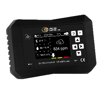 Aerosolmessgerät PCE-AQD 50A bis 40000 ppm-Beschreibung lesen