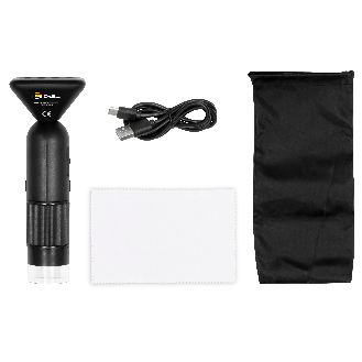 PCE Instruments Digital-Mikroskop PCE-DHM 5 mobil |400...800-fache Vergrößerung |JPG 2 MP |Video 720 px |6 LED´s |USB-C-Beschreibung lesen