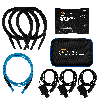 PCE Instruments Leistungsmessgerät PCE-PA 6500 R11 |3 Klappstromwandler 11mm |Wandler 0..80 A RMS |App |32GB Speicher