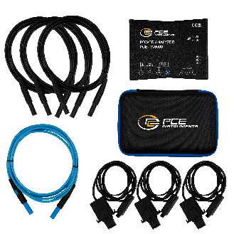 PCE Instruments Leistungsmessgerät PCE-PA 6500 R11 |3 Klappstromwandler 11mm |Wandler 0..80 A RMS |App |32GB Speicher-Beschreibung lesen