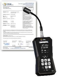 PCE Instruments Riemenspannungsmessgerät PCE-BTM 2000A-ICA inkl. ISO-Zertifikat |Messung in Hz & N |Speicher |Software-Beschreibung lesen