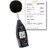 Sonomètre de classe II avec certificat d'étalonnage ISO
