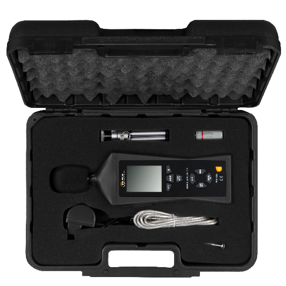 PCE Instruments Schallpegelmessgerät PCE-322A-ICA inkl. ISO-Zertifikat |30.. 130dB | Genau ±1,5dB |Frequenz 31,5Hz..8kHz-Beschreibung lesen
