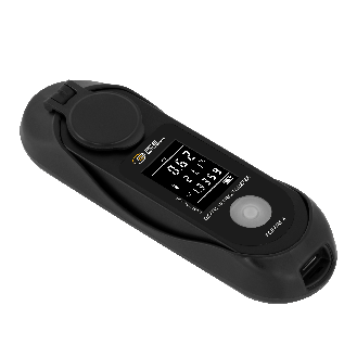 PCE Instruments Refraktometer PCE-DRF 8 Messung Lithiumhydroxid bis 15% |Brix |inkl. Temperaturkompensation |IP65 |USB-Beschreibung lesen