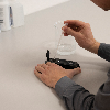 PCE Instruments Refraktometer PCE-DRD 1 Messung Salzgehalt bis 28 %|inkl. Temperaturkompensation |Brix |NaCl |IP65 |IP56
