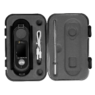 PCE Instruments Refraktometer PCE-DRF 7 Messung Kaliumhydroxid bis 21% |Brix |inkl. Temperaturkompensation |IP65 |USB-Beschreibung lesen