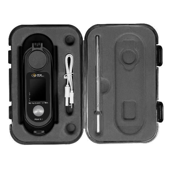 PCE Instruments Refraktometer PCE-DRF 6 Messung Kaliumcarbonat bis 51% |Brix |inkl. Temperaturkompensation |IP65 |USB PCE Instruments Refraktometer PCE-DRF 6 Messung Kaliumcarbonat bis 51% |Brix |inkl. Temperaturkompensation |IP65 |USB-Beschreibung lesen