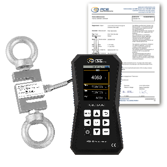 Dynamomètre PCE-DFG 5K X-ICA avec certificat d'étalonnage ISO-Lire la description