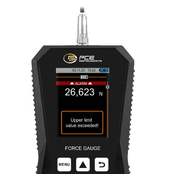 PCE Instruments Dynamomètre PCE-DFG 5K X-ICA avec certificat d'étalonnage ISO-Lire la description