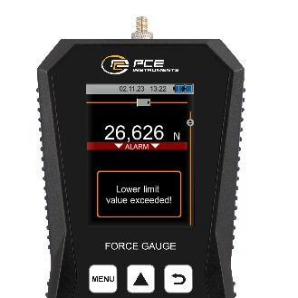 Dynamomètre PCE-DFG 200 X-ICA avec certificat d'étalonnage ISO-Lire la description