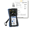 PCE Instruments Epaissimètre par ultrason PCE-TG 300-P5EE-ICA avec certificat d'étalonnage ISO