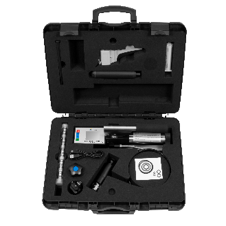 Tragbarer Haftfestigkeitsmesser mit Zubehör-Beschreibung lesen