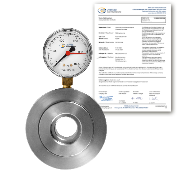 Hydraulischer Kraftaufnehmer PCE-HFG 1K-ICA inkl. ISO-Zertifikat Hydraulischer Kraftaufnehmer PCE-HFG 1K-ICA inkl. ISO-Zertifikat-Beschreibung lesen