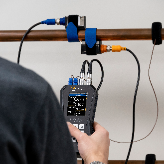 Ultraschall-Durchflussmessgerät PCE-TDS 200+ S-ICA-Beschreibung lesen