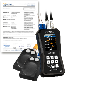 Ultraschall-Durchflussmessgerät PCE-TDS 200+ L-ICA-Beschreibung lesen