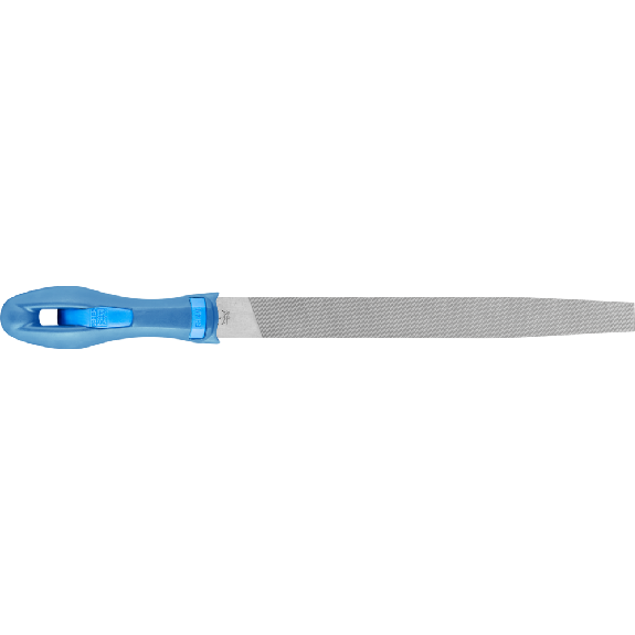 Lime d'atelier cheval avec manche pointe plate 200mm coupe 2 universelle pour bauche-Lire la description