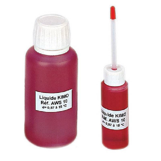 Flacon de 30 ml de liquide AWS.10 rouge. Densité = 0,87. - AWS.10 (10048)-Lire la description