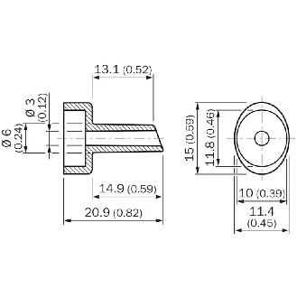 Accessoire pour guidage à ultrasons pour la gamme UC4 - SonicTube UC4-Lire la description