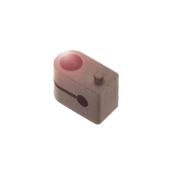 Bloc de serrage pour détecteur Ø4mm, PA 6, 17x12x9mm - BES 04,0-KB-1 (BAM0094)-Lire la description