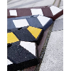 Bordure de séparation flexible noire/jaune 1800x150x100 - 284.26.285