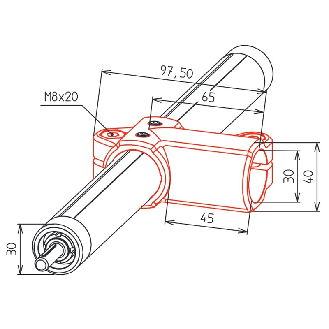 RK LightUnit W-KU 30 chariot - 13007200CSR30-Lire la description