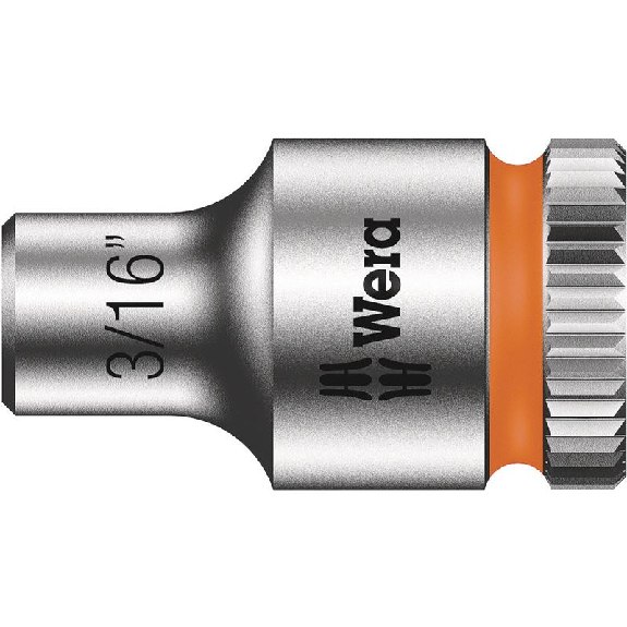 Llave de vaso Zyklop con arrastre de 1/4 8790 HMA Zyklop Nuss 3/16 --Leer más
