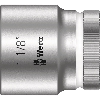 Llave de vaso Zyklop con arrastre de 1/2 8790 HMC Llave de vaso Zyklop 1 1/8 -
