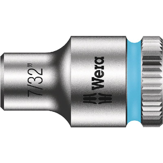 Llave de vaso Zyklop con arrastre de 1/4 8790 HMA Zyklop Nuss 7/32 --Leer más