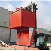 Klappbodenbehälter 2,0m³ L1040xB1845xH1445mm lackiert lichtblau ohne Zentrierwände