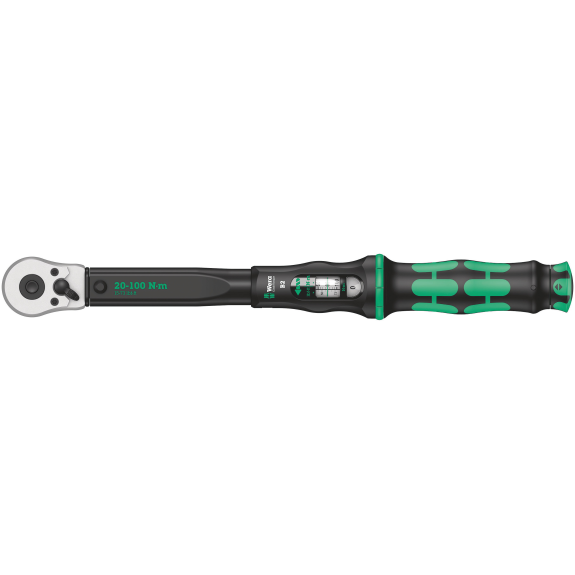 Drehmomentschlüssel Click-Torque B 2 3/8 Zoll 20-100 Nm Drehmomentschlüssel Click-Torque B 2 3/8 Zoll 20-100 Nm-Beschreibung lesen